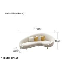 Homelements Multi-Functional Shaped Sofa Set – Perfect for Beauty Salons, Reception Areas, Offices, and Casual Clothing Stores