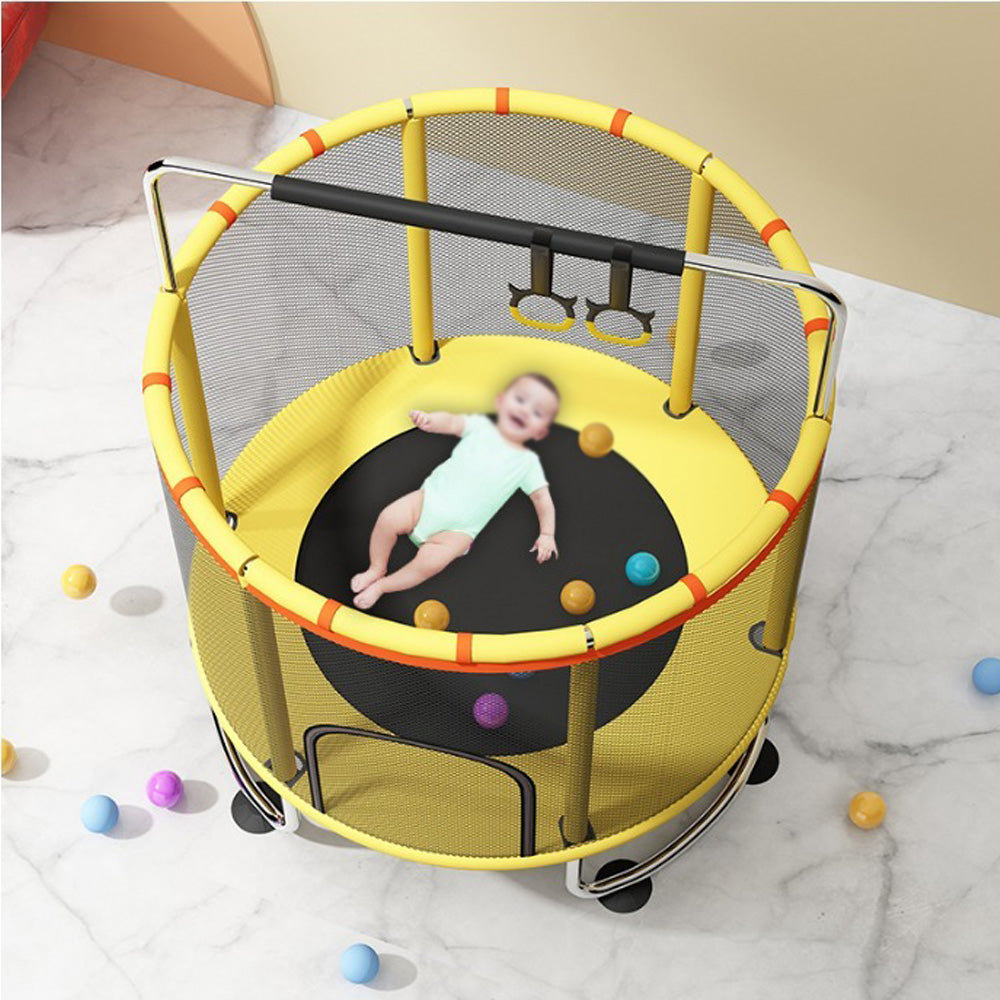 Homelements Trampoline/children's Indoor Home Trampoline/jumping Bed/kids and Baby Rubbing Bed Family Small Guard Net Toy