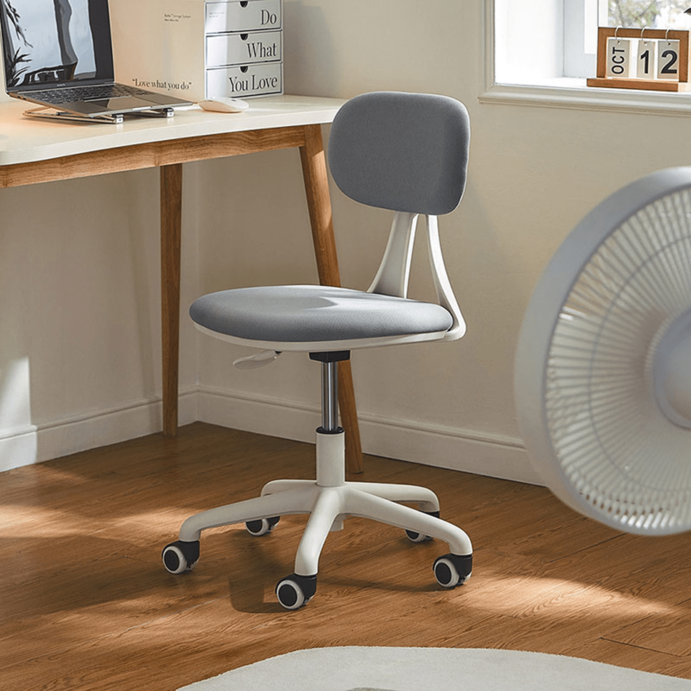 Linsay Hygge Office Chair, Grey