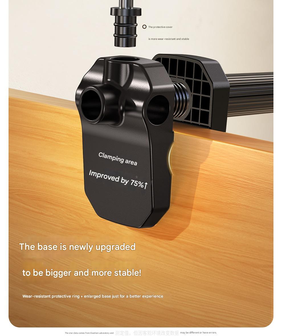 Mobile Phone Lazy Tablet Bracket Bedside Bed for Ipad Support Frame Desktop Cantilever Mobile Phone Holder Dormitory Computer Lying Down Watching Live Drama Artifact Multi-function Switch Universal Clip