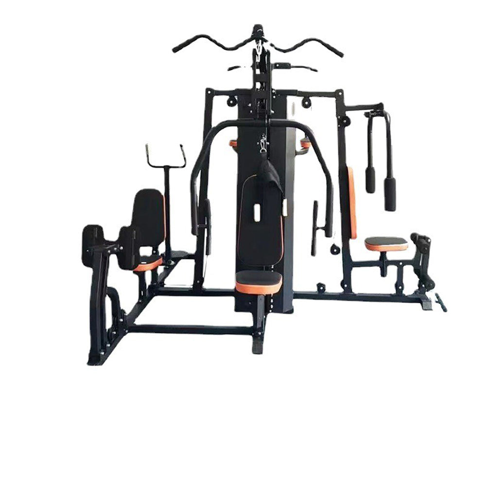 Sports studio five-person comprehensive trainer multi-function fitness equipment multi-station home gym fitness equipment