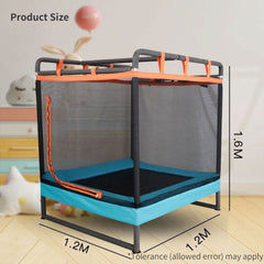 Sports Studio 1.2M Children's Indoor Home Baby Kid Bouncing Trampoline with Protective Net Family Swing Trampoline