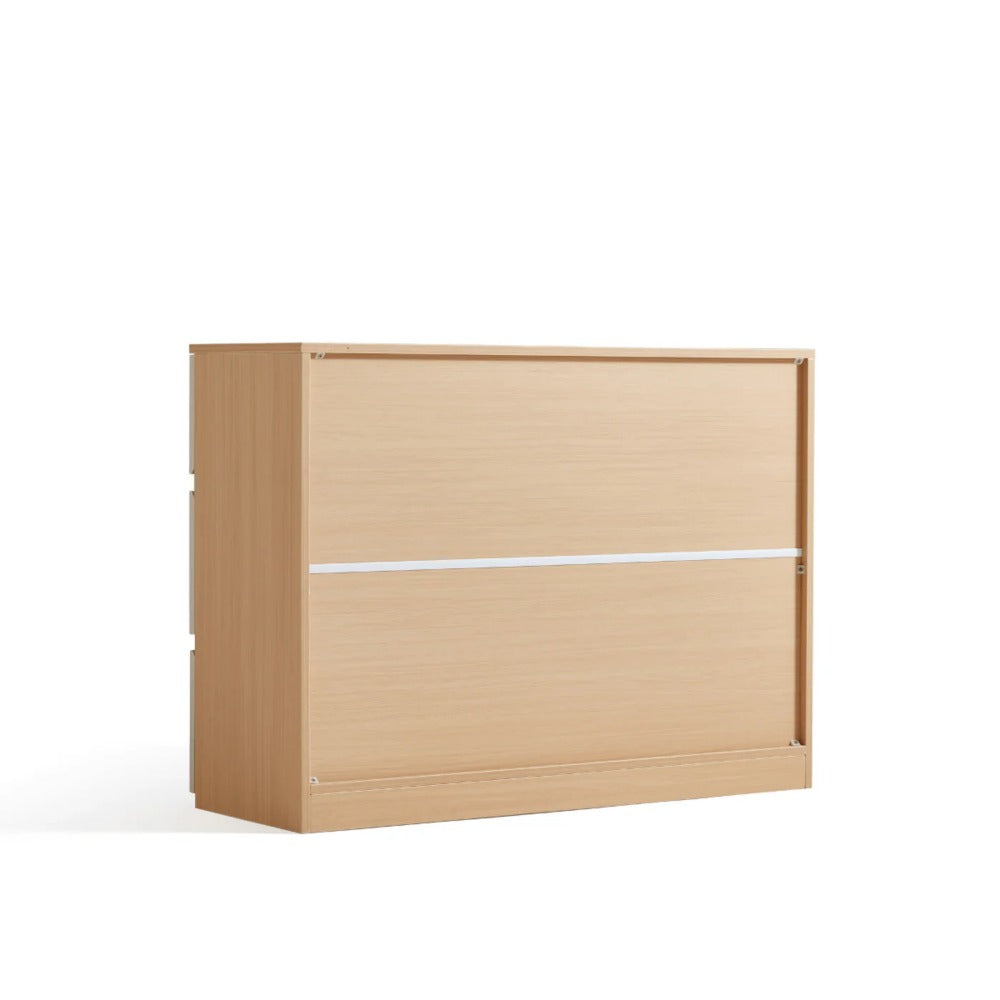 Linsay Rena Chest of 6 Drawers, Oak & Light Grey