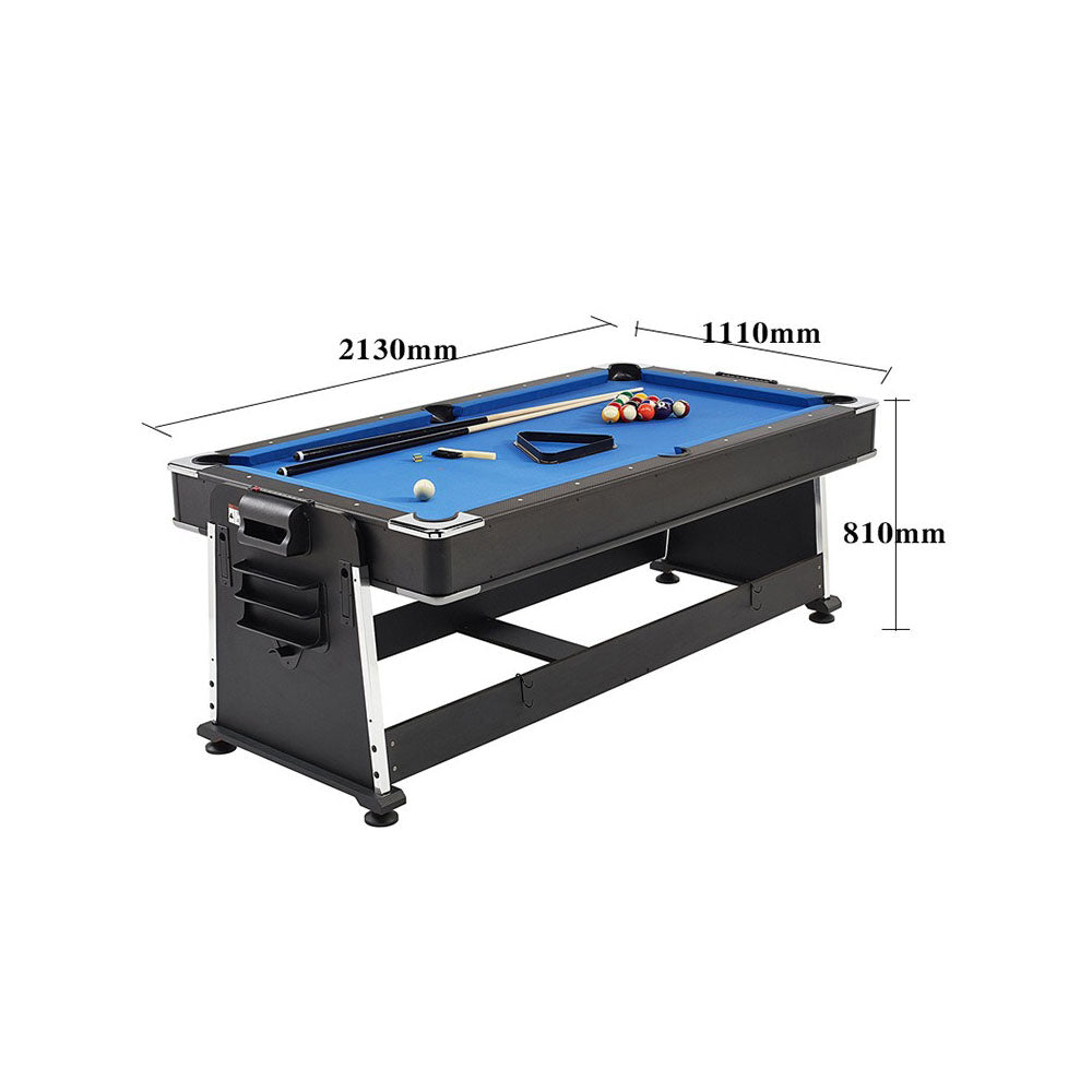 Sports Studio 4 in 1 multifunctional game table, table tennis table, pool table/air ball table, pool table