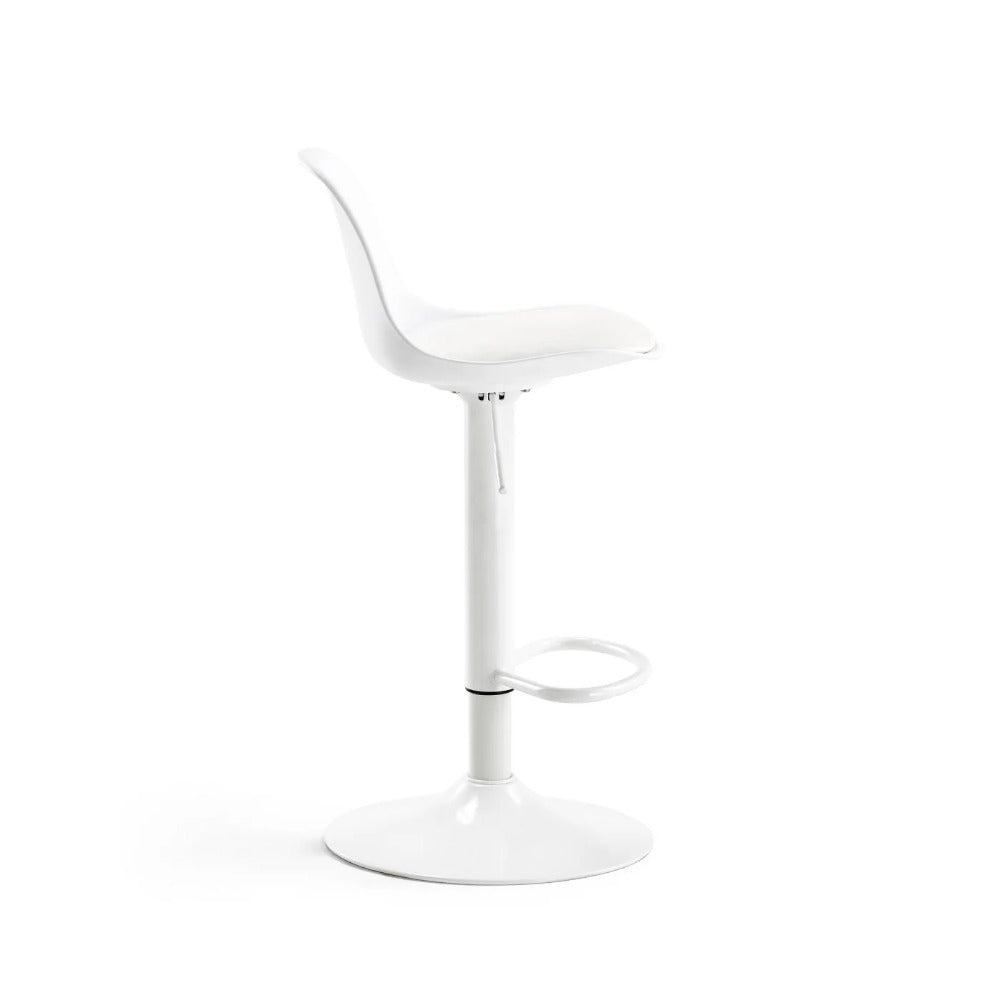 Linsay Perch Bar Stool with Backrest