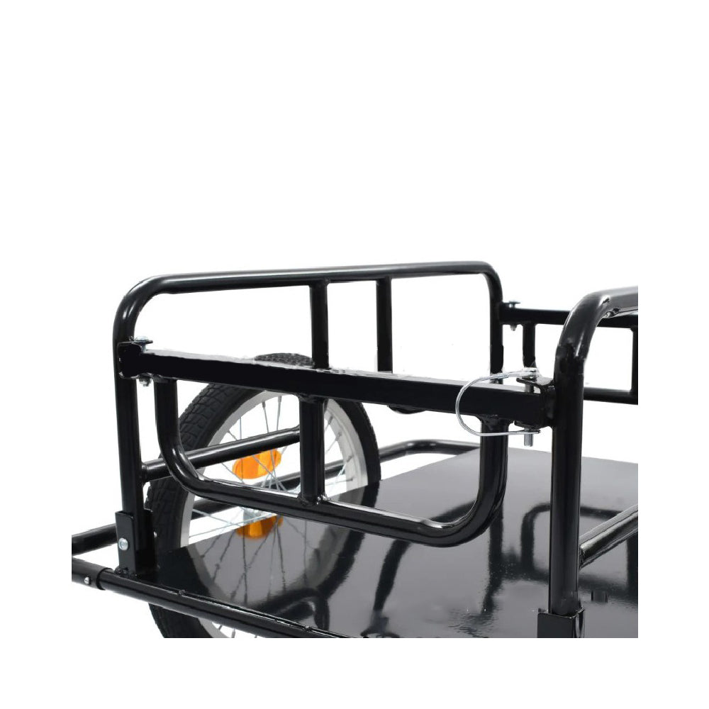 Sports studio Foldable Bike Cargo Towing Cart, 50kg Max Load