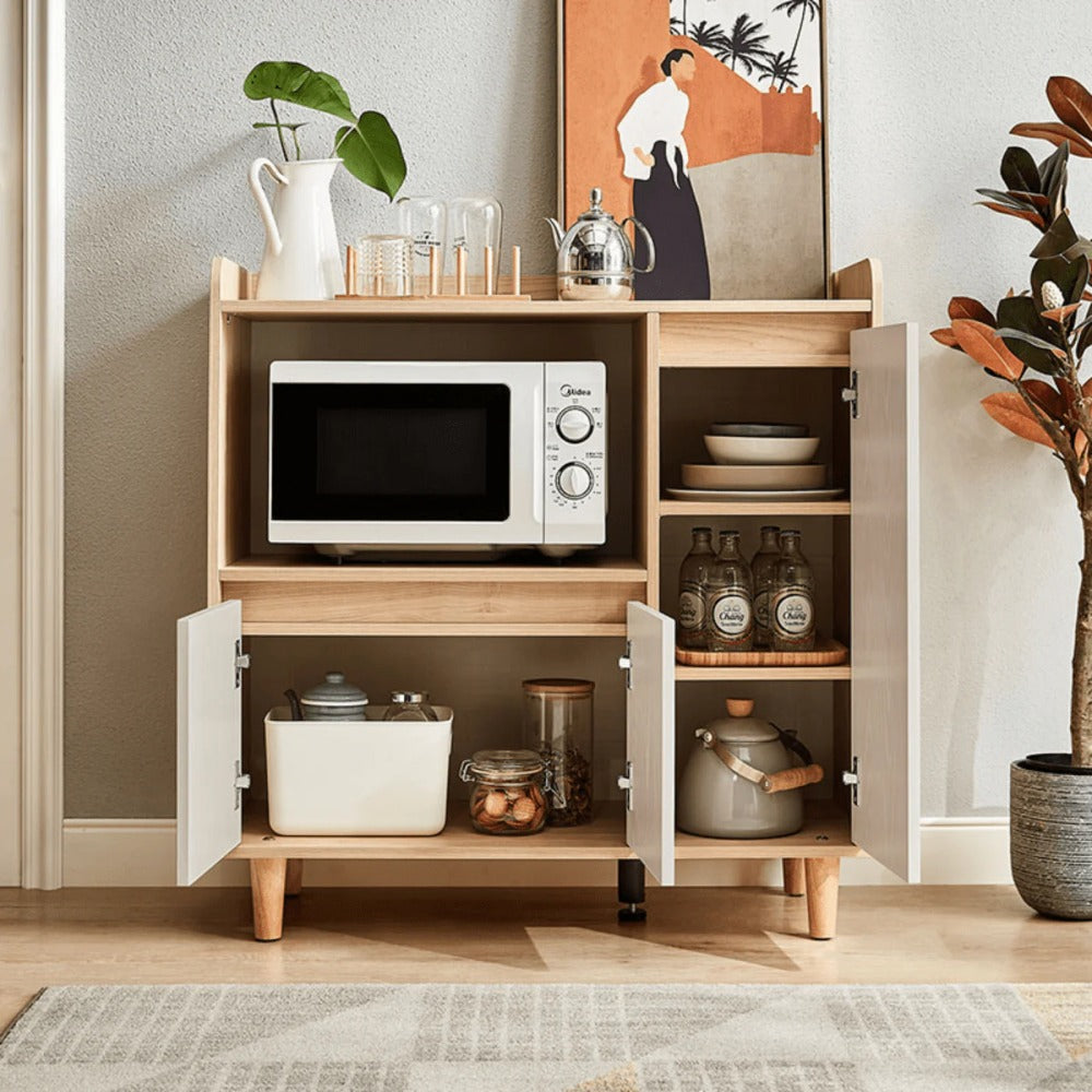 Linsay Juniper Sideboard, Large, Natural & White