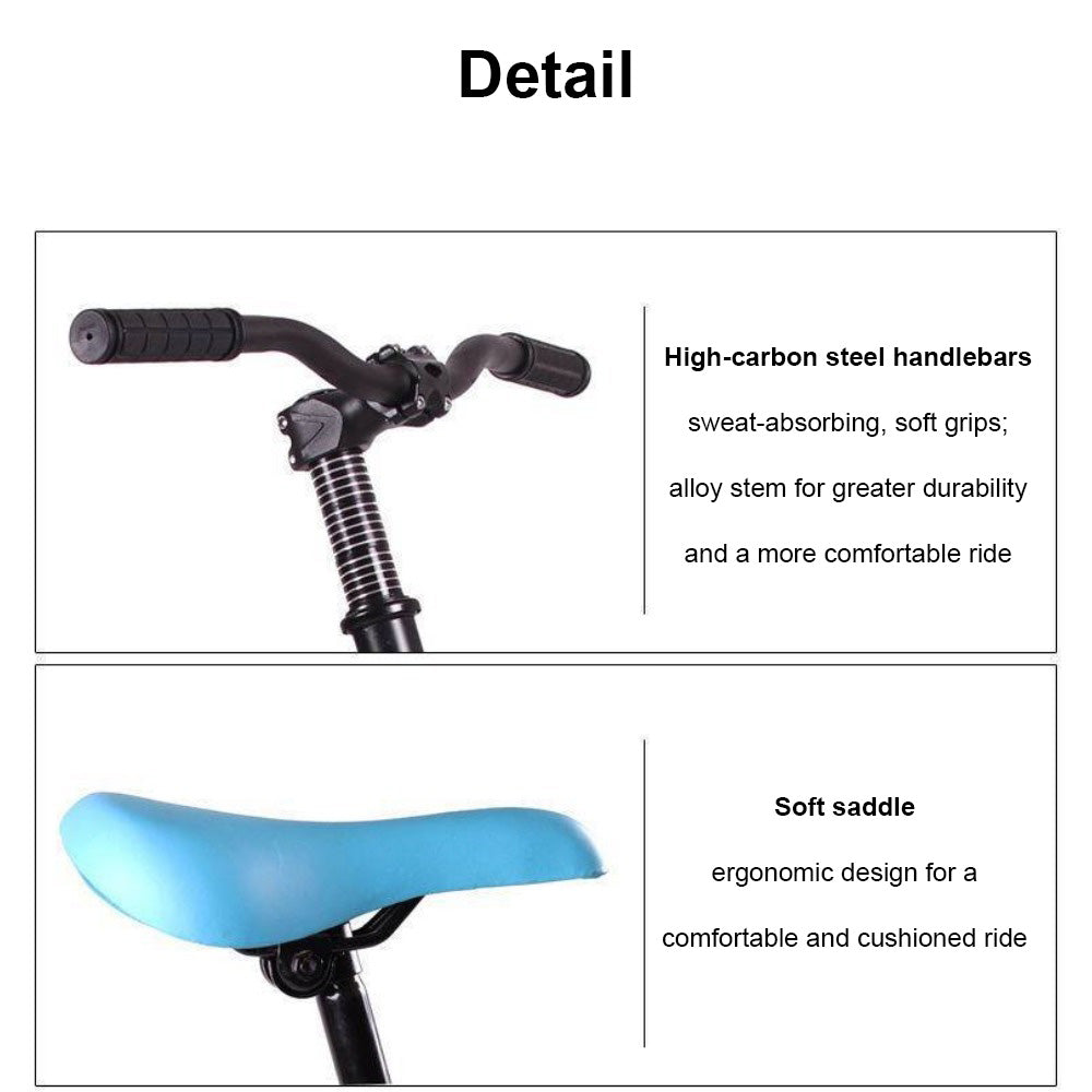 Sports Studio Bicycle Solid Tire Huofei Ultra-light Bicycle Small Coaster Brake Mini Inch