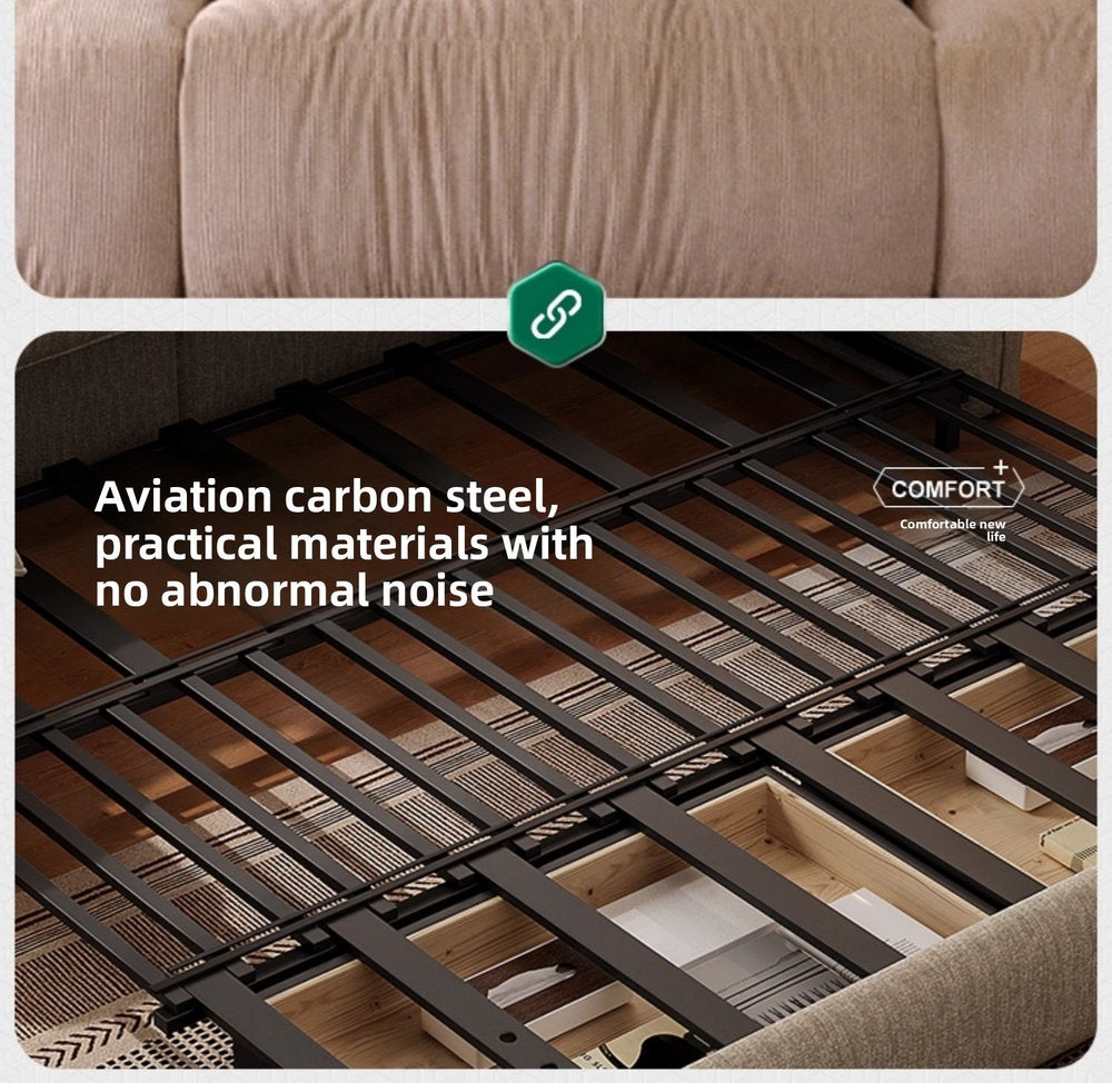Removable Sofa Bed Multi-functional Folding Dual-purpose Small Apartment Living Room Double Elephant Ear Sofa