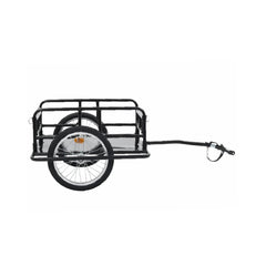 Sports studio Foldable Bike Cargo Towing Cart, 50kg Max Load