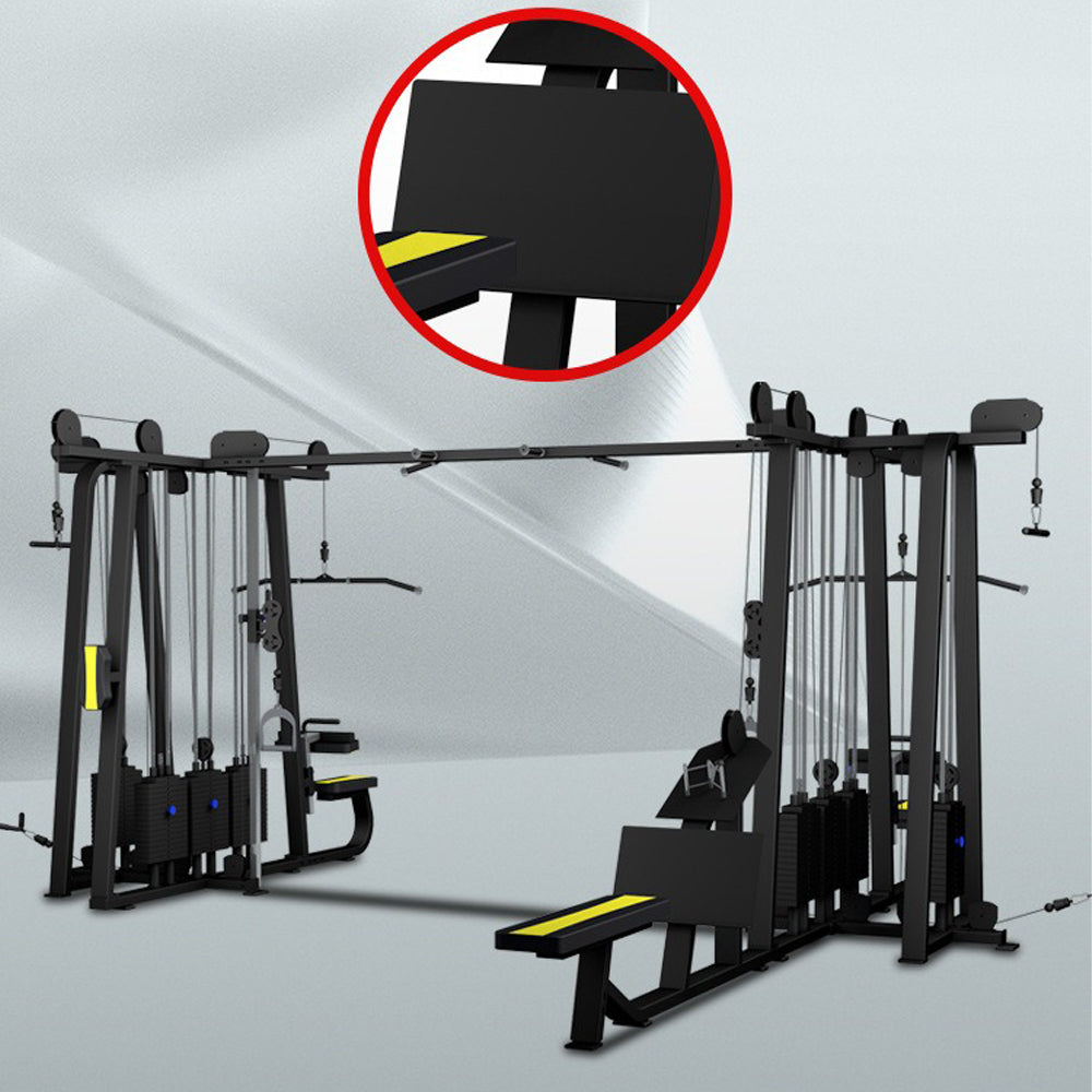 Sports Studio   Eight people station comprehensive training equipment multifunctional fitness equipment