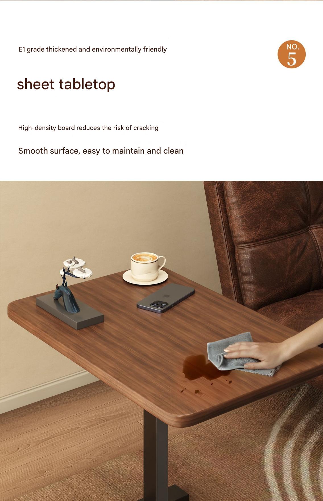 Bedside Table Removable Lifting Computer Table Living Room Sofa Side Folding Table Desk Home Bedroom Bedside Study Table Writing Table Removable Table Girls Small Simple Rental Table