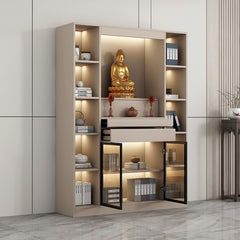 Modern Chinese Altar Cabinet | Luxury Buddha Shrine for Home