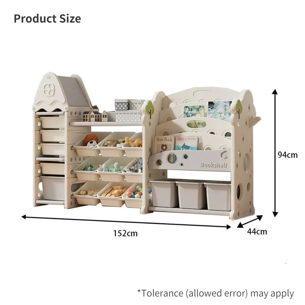 Homelements Toy Multifunctional Storage Cabinet Multi-layer Storage Rack