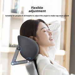 Chair Headrest Office Computer Chair Headrest Adjustable Seat Back Raised Head Support Sleeping Pillow No Punching Waist Pillow