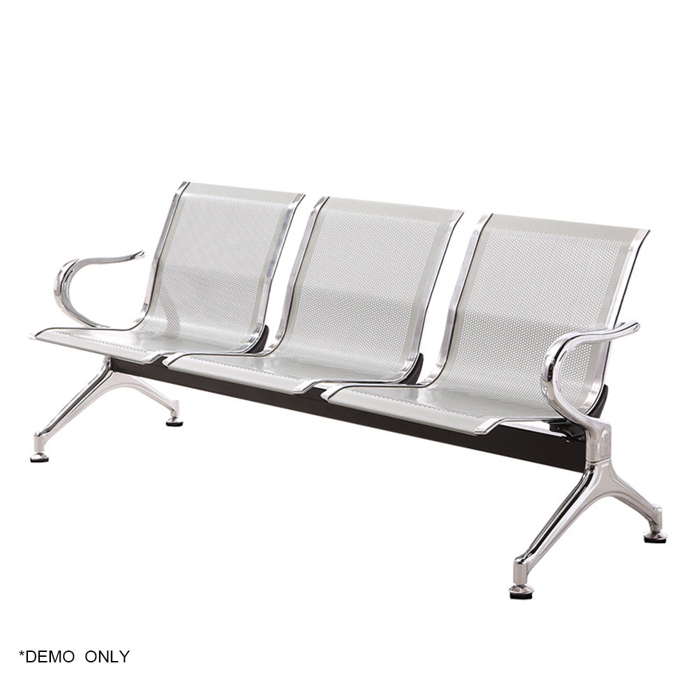 Homelements  Three-seater Row Chair/airport Chair/stainless Steel/hospital Waiting Chair/public Row Rest Chair