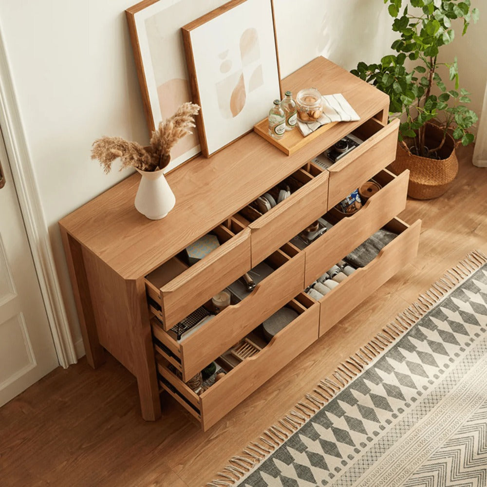 Linsay Ventus Chest of 7 Drawers, Natural