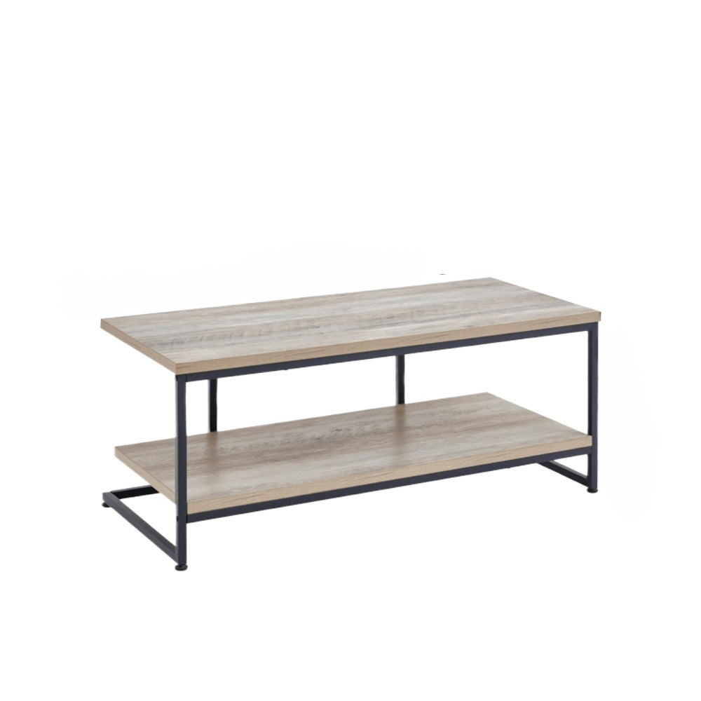 Linsay Living Room Bedroom Coffee Table Cement Ash