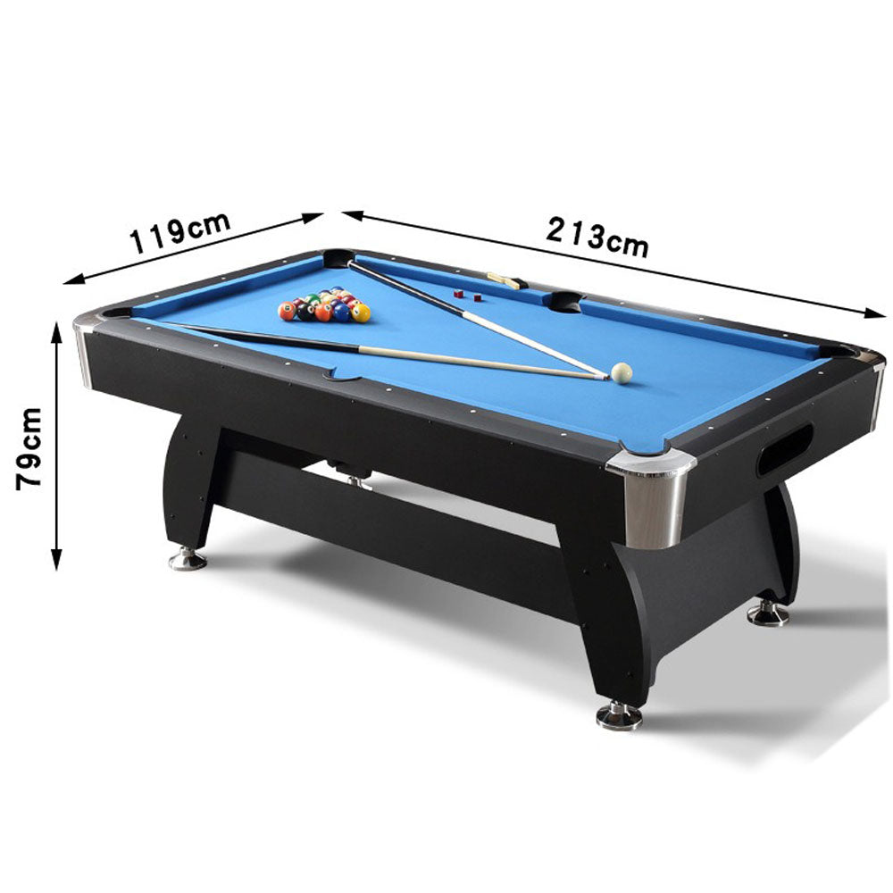 Sports Studio Indoor Automatic Pool Table Home Sports Folding Pool Table (7 ft)-blue