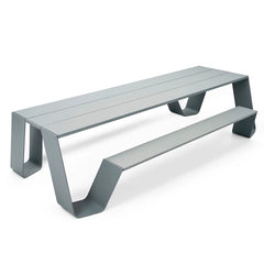 Outdoor Bench Party and Restaurant Benches Cafe Metal Garden Stools Dinning Table Set