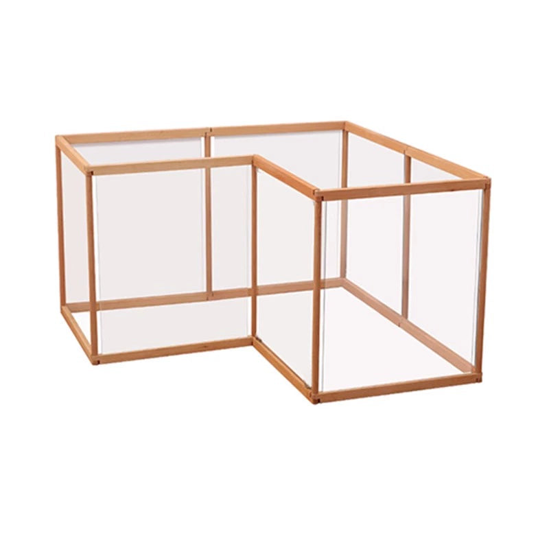 Pet Dog and Cat  Rabbit Solid Wood Fence Teddy Small Dog Isolation Indoor Kennel