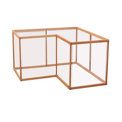 Pet Dog and Cat  Rabbit Solid Wood Fence Teddy Small Dog Isolation Indoor Kennel