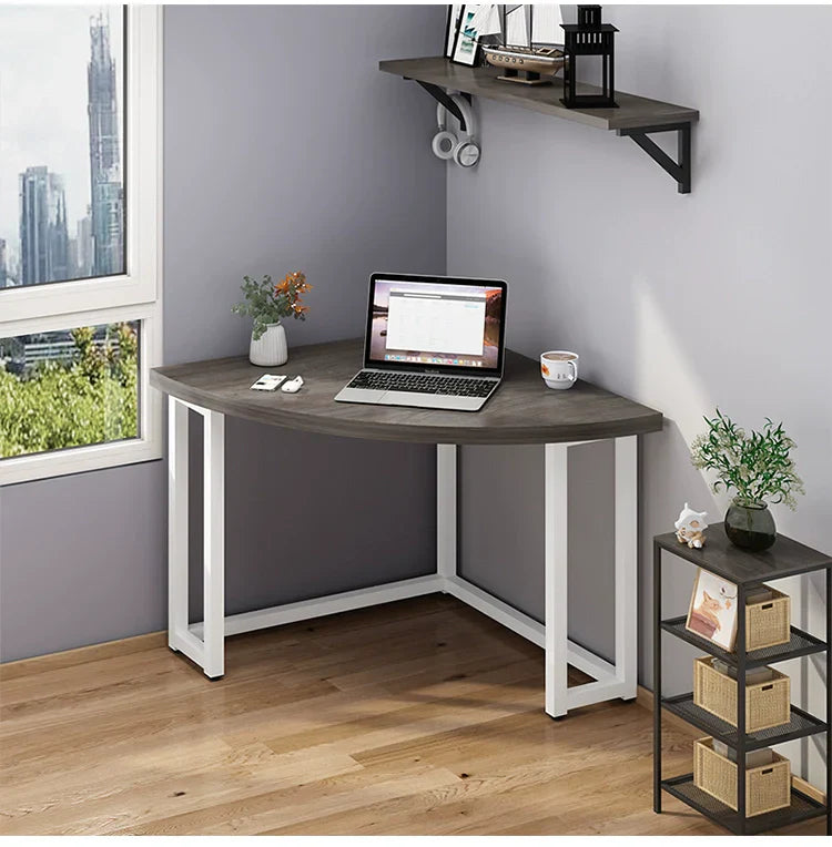 Computer desk corner desk desk triangle table corner desk simple household small apartment corner table design