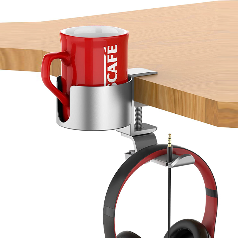 The Cup Holder By The Table, The Earphone Holder, The Rotatable Earphone Holder, The Waterproof Cup Without Punching Holes, Knocks Down