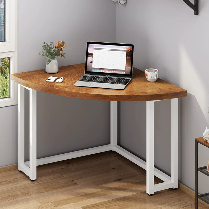 Computer desk corner desk desk triangle table corner desk simple household small apartment corner table design