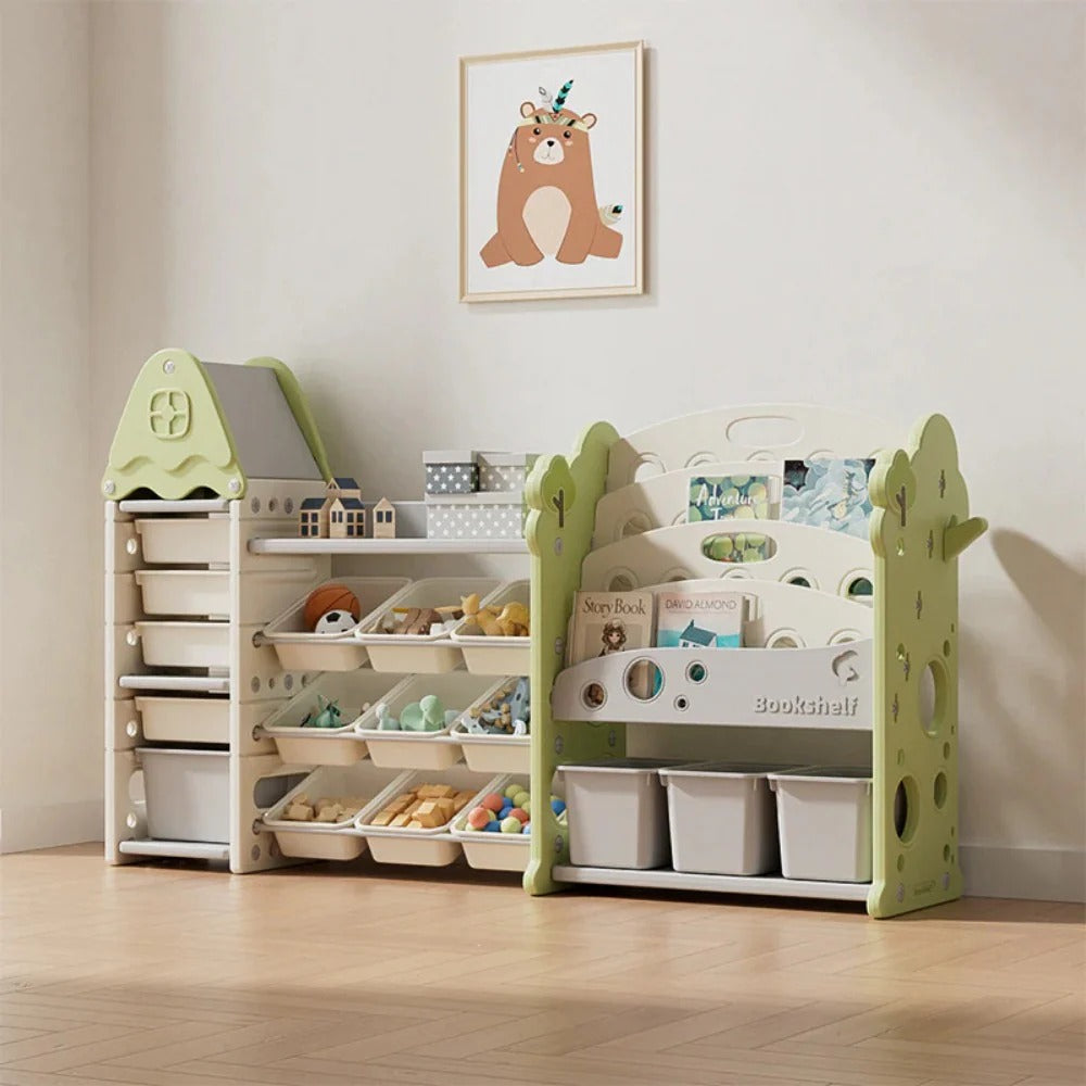 Homelements Toy Multifunctional Storage Cabinet Multi-layer Storage Rack