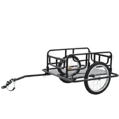 Sports studio Foldable Bike Cargo Towing Cart, 50kg Max Load