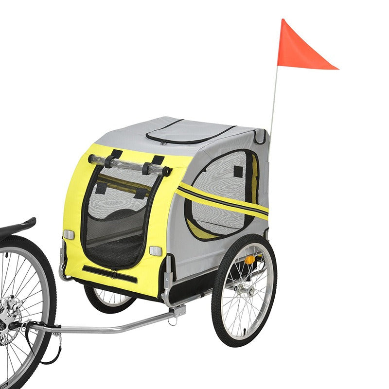 Sports studio bike trailers durable frames pet bike trailers small and medium dog bike trailers outdoor cycling travel trailers