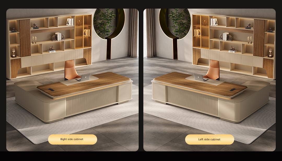 Homelements Luxury Executive Desk Sets - Premium Office Desks for CEOs