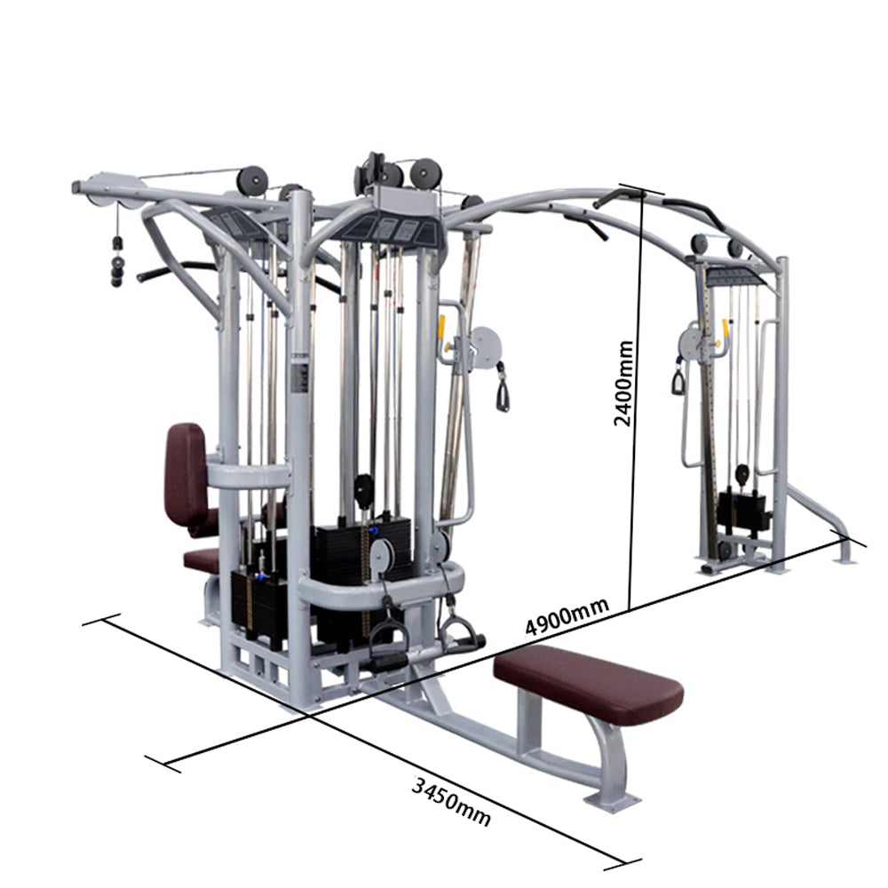 Sports studio five-station comprehensive combination gym multi-functional fitness equipment fitness station