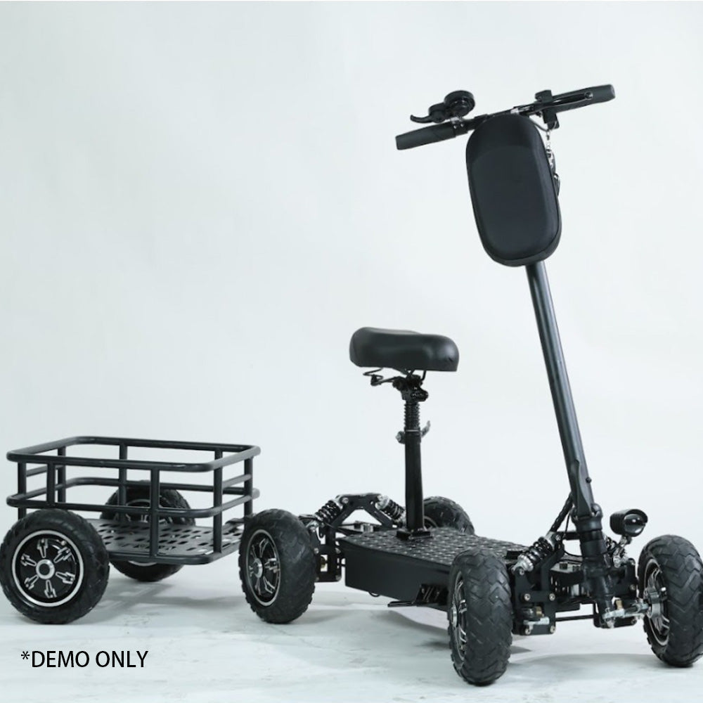 Sport Studio Zebra09 Matching Trailer Outdoor  Multifunction Country Crossing E-scooter with 4 Wheels