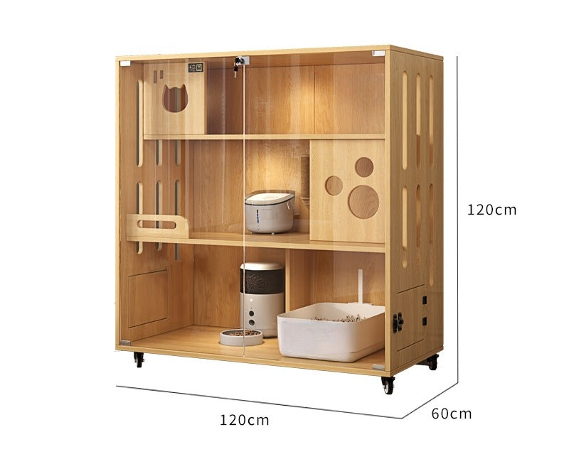 Homelements Large Space Stable Luxury Cat Furniture Cat Villa Multifunctional