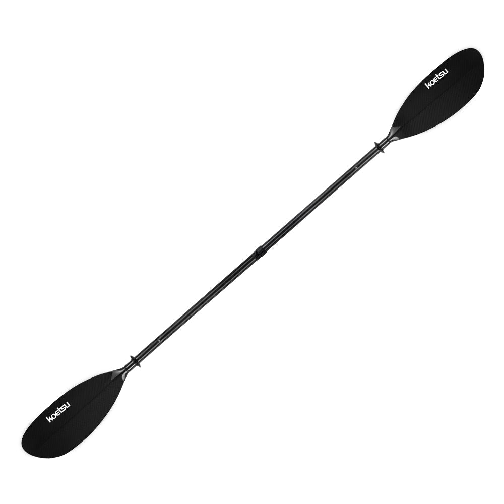 Sports studio Lightweight Detachable 2-Section Scoop Kayak Paddle Carbon Fiber Scoop Kayak Paddle