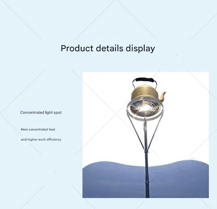1.35M Square Solar Cooker Portable Solar Cooker Outdoor Picnic Barbecue Stove