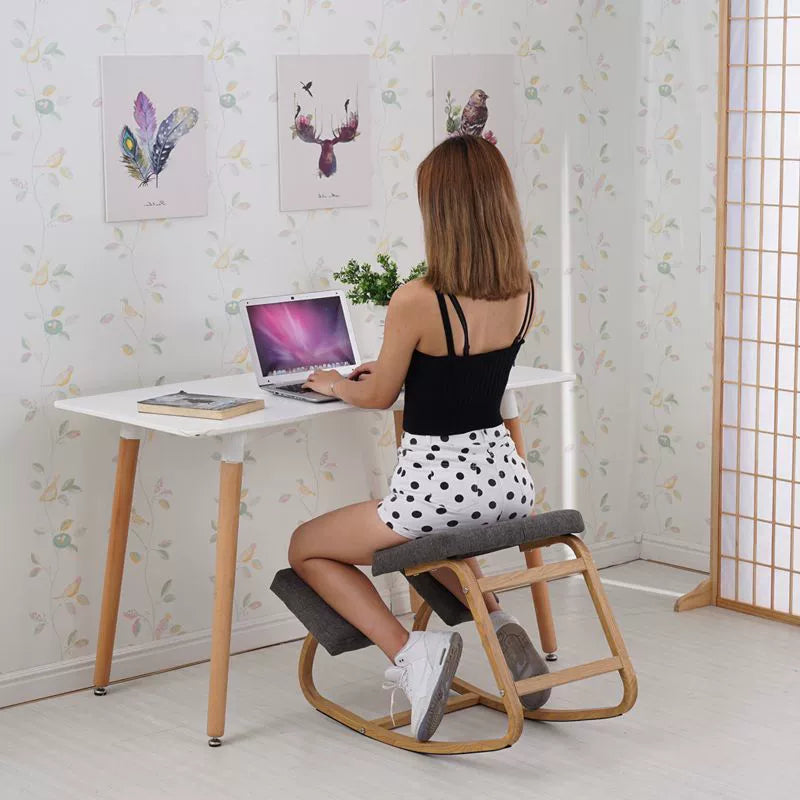 Creative Computer Chair Home Office Chair Ergonomic Corrective Chair Kneeling Chair Adult, Sitting Position Chair Student