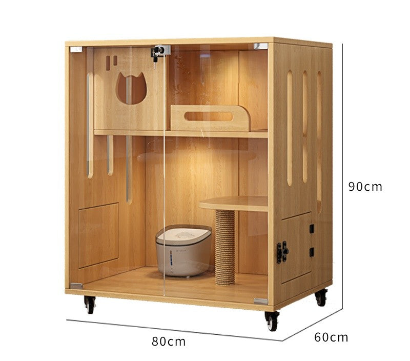 Homelements Large Space Stable Luxury Cat Furniture Cat Villa Multifunctional
