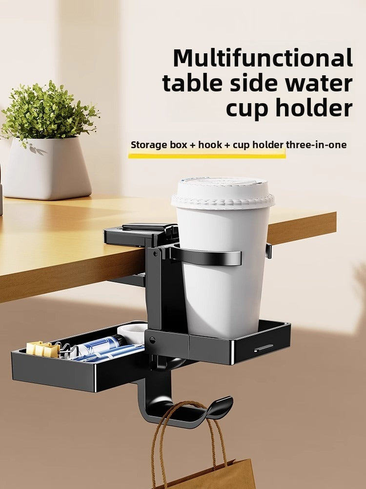 Multifunctional Table, Water Cup Rack, Office Station, Desktop Cup Holder, Computer Desk, Cup Storage Clip