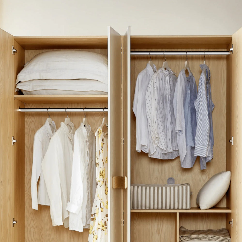 Linsay Evelyn Wardrobe , Natural & White