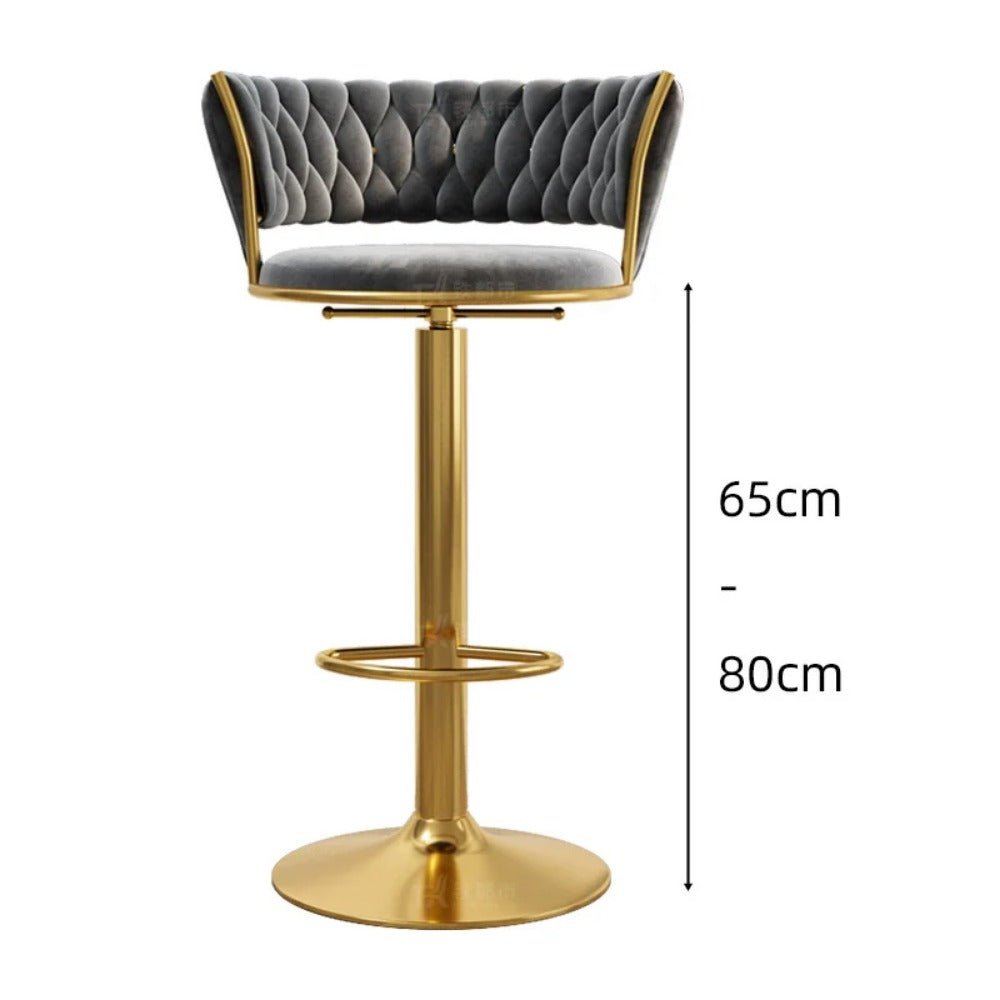 Homelements Modern Style Adjustable Height Bar Stool