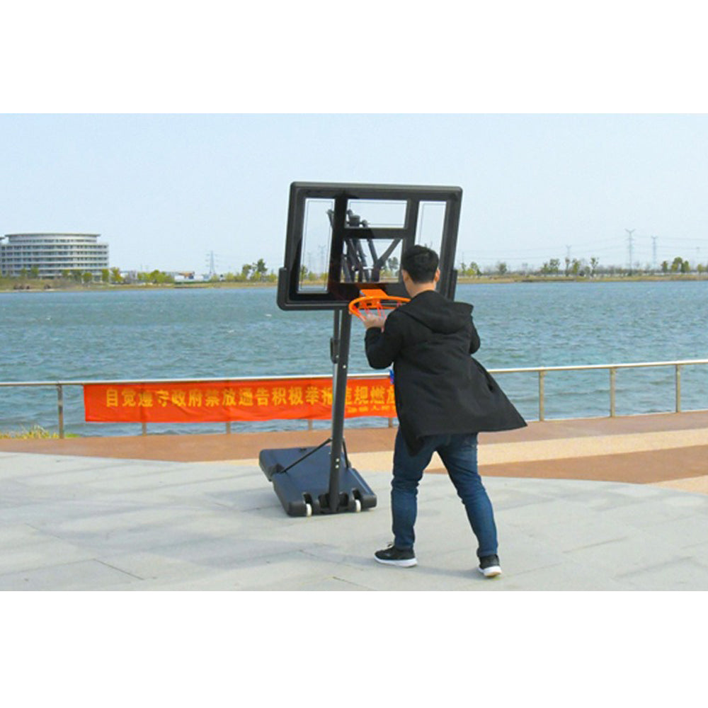 Sports studio  1.49m to 3.05m home basketball goal indoor and outdoor liftable standard frame S003-20-X