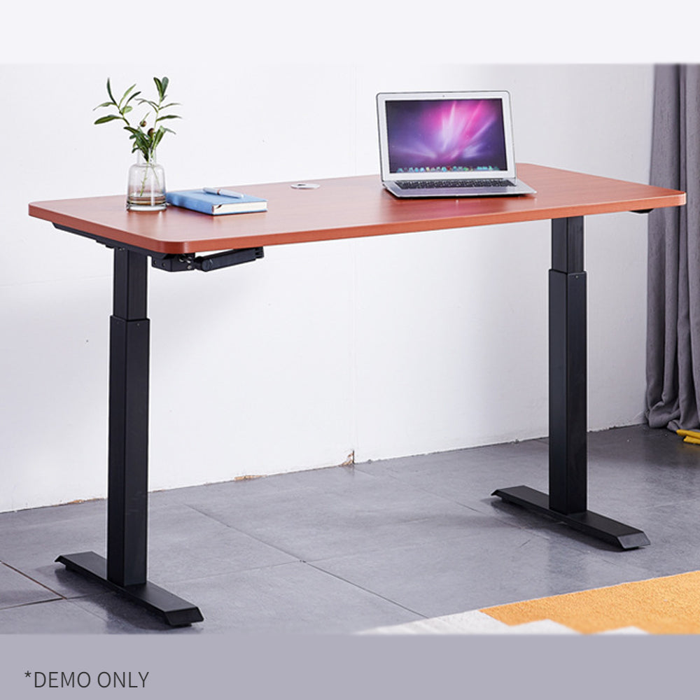 Homelements T724 Hand Standing Desk Height Adjust Table Stand(without desk top) Upward Mounting Black/White