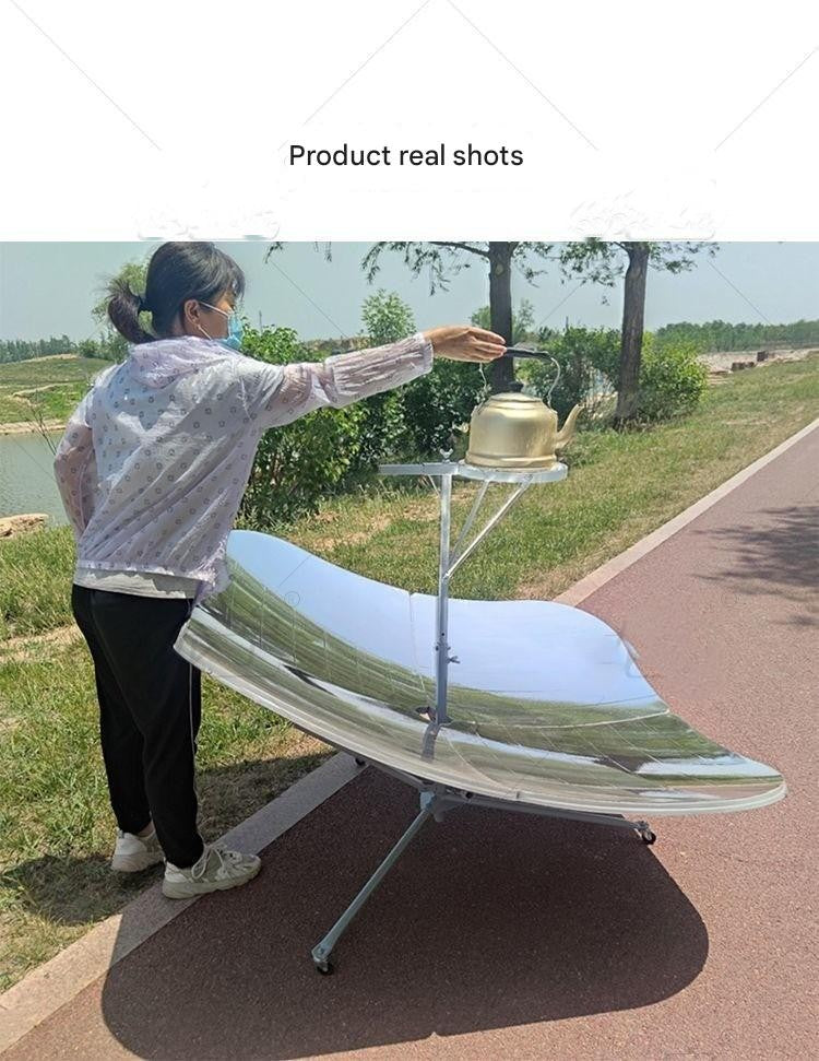 1.35M Square Solar Cooker Portable Solar Cooker Outdoor Picnic Barbecue Stove