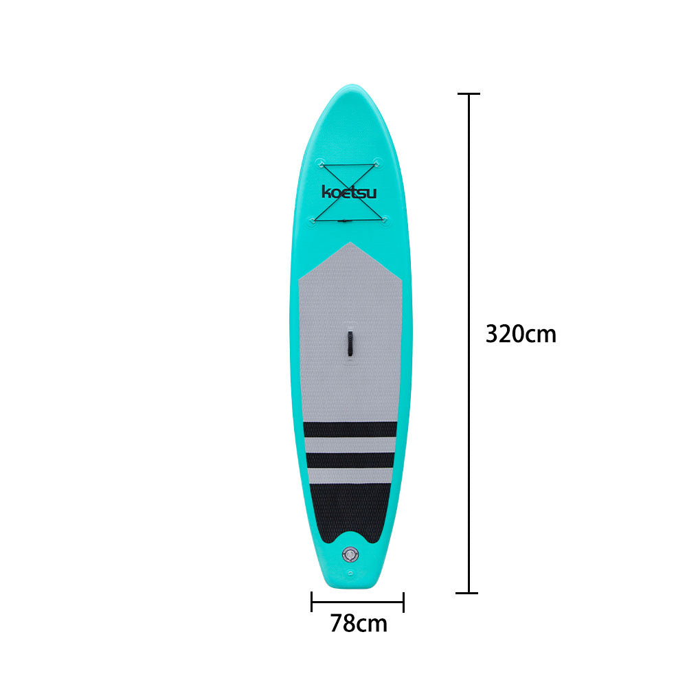 Sports studio Inflatable Water Paddle Board Surfboard with Accessories and Backpack