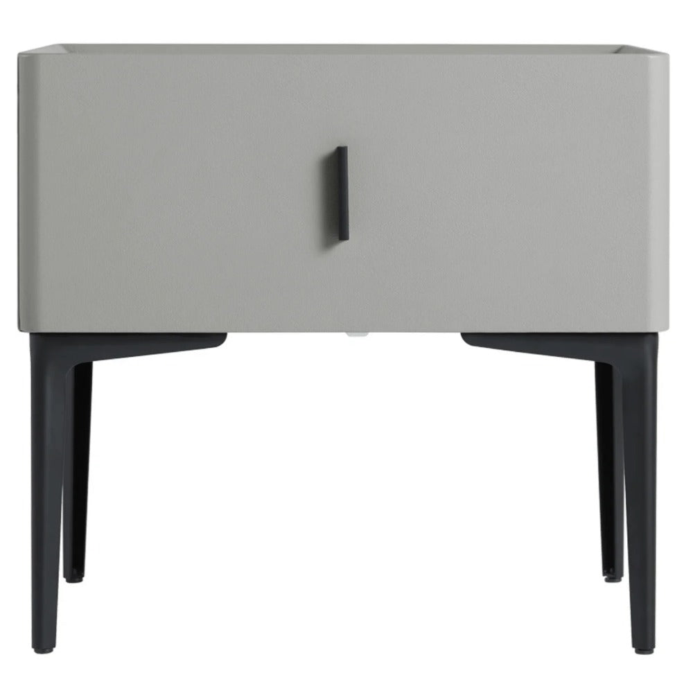 Linsay Mirage Bedside Table, Grey