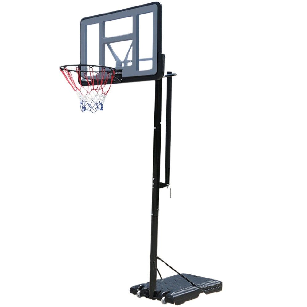 Sports studio 2.45m to 3.05m home basketball stand indoor and outdoor adjustable movable basketball stand standard frame S003-21