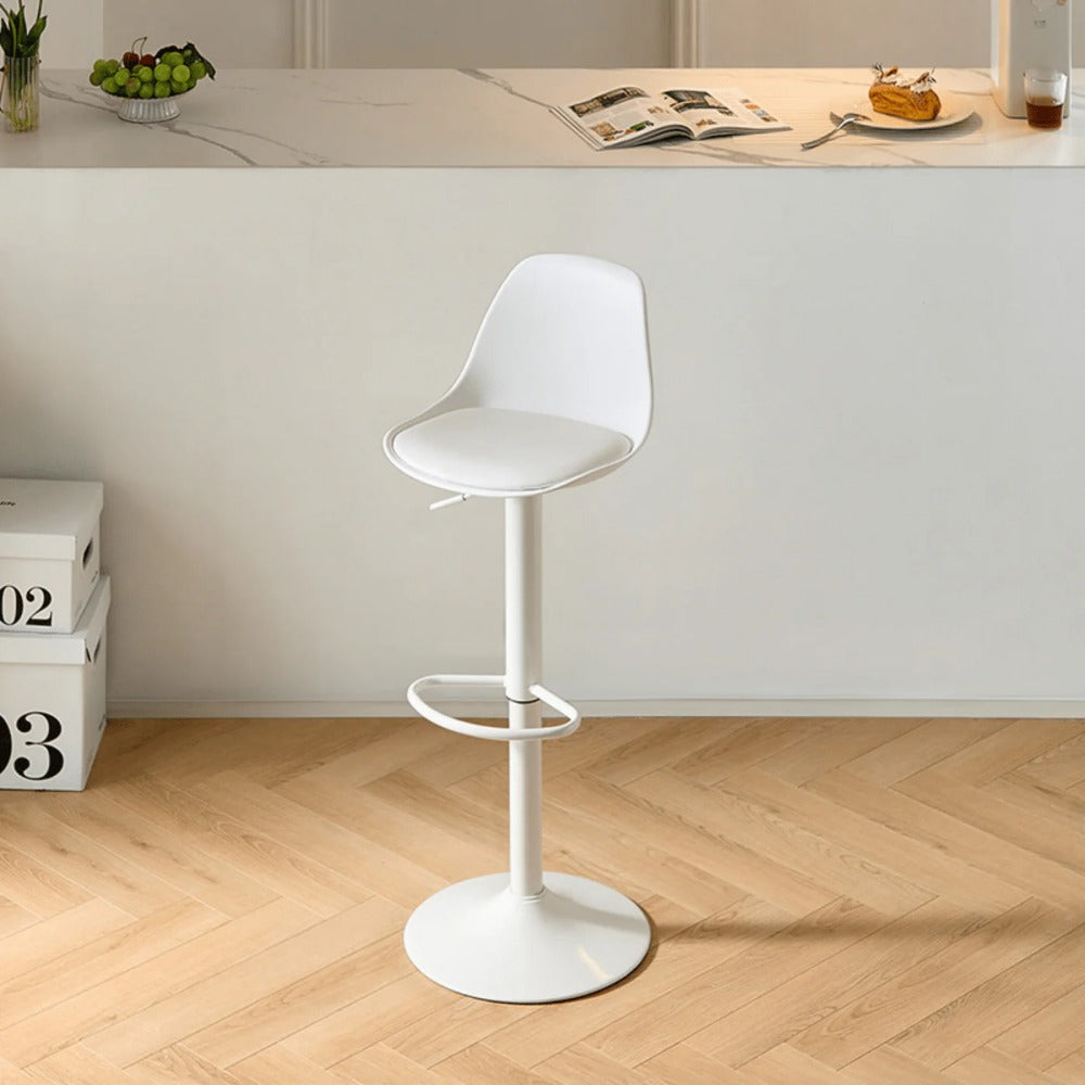 Linsay Perch Bar Stool with Backrest